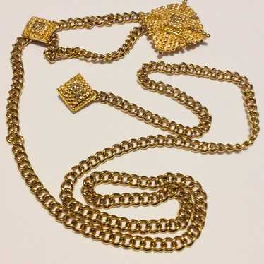 Gold Tone Chain Belt