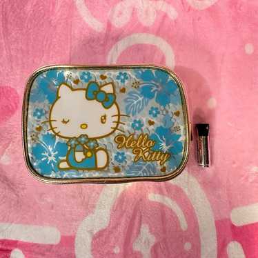 Rare/Vintage Blue Sanrio Smiles Hello Kitty Pouch