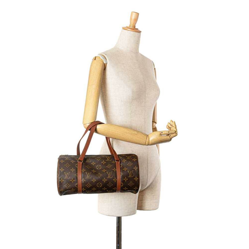 Brown Louis Vuitton Monogram Papillon 30 Handbag - image 8