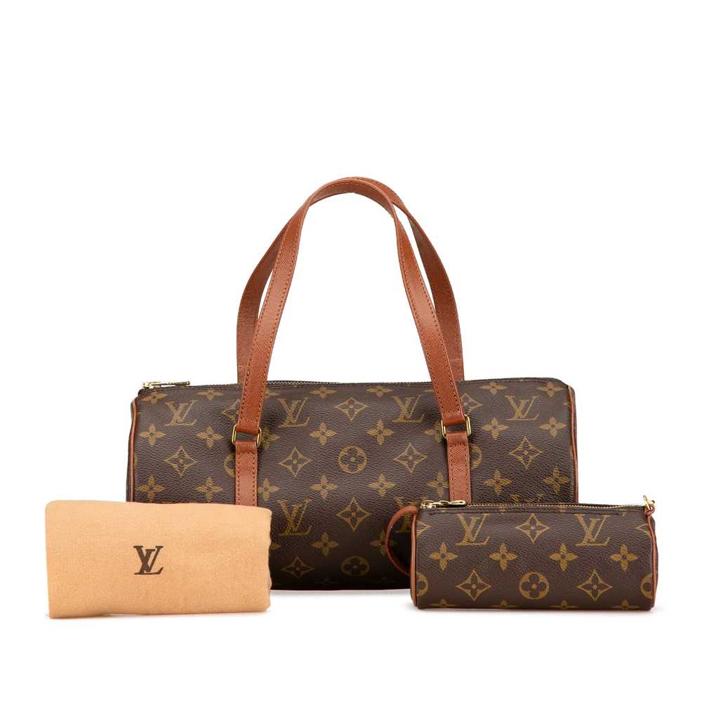 Brown Louis Vuitton Monogram Papillon 30 Handbag - image 9