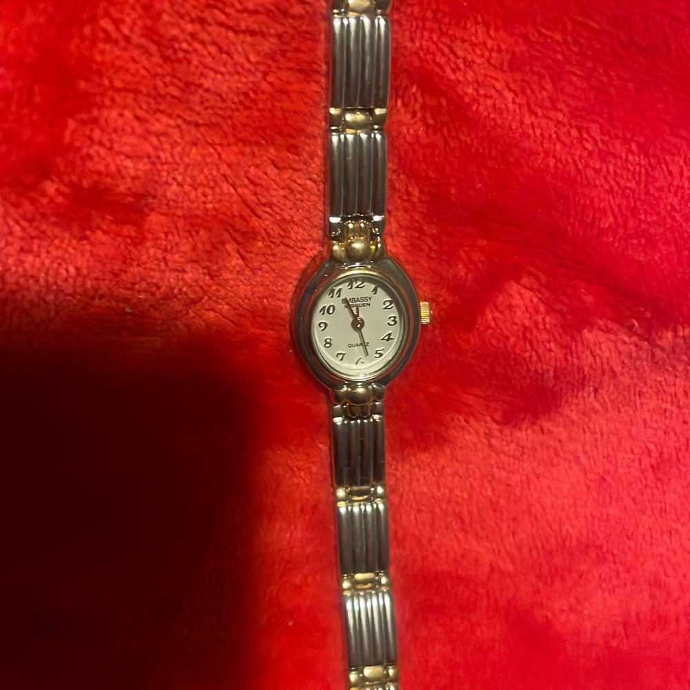 New but vintage women embassy by gruen watch gold… - image 5