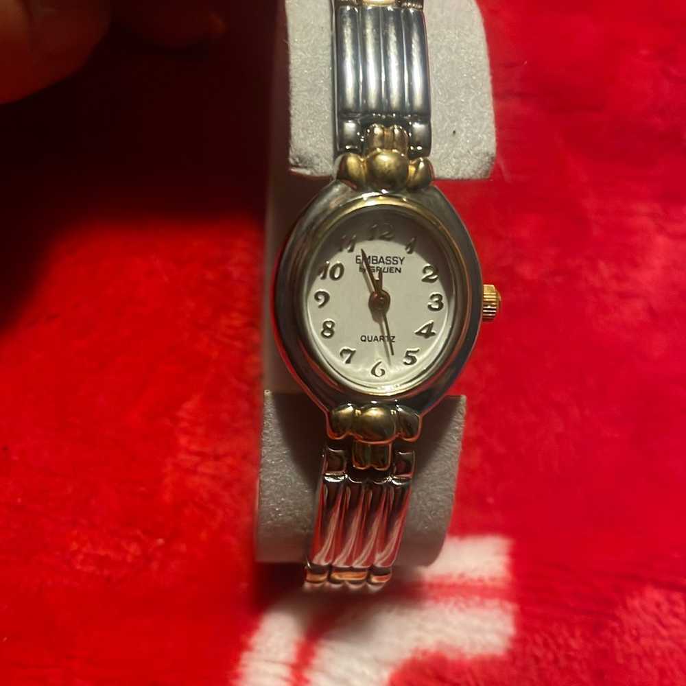 New but vintage women embassy by gruen watch gold… - image 7