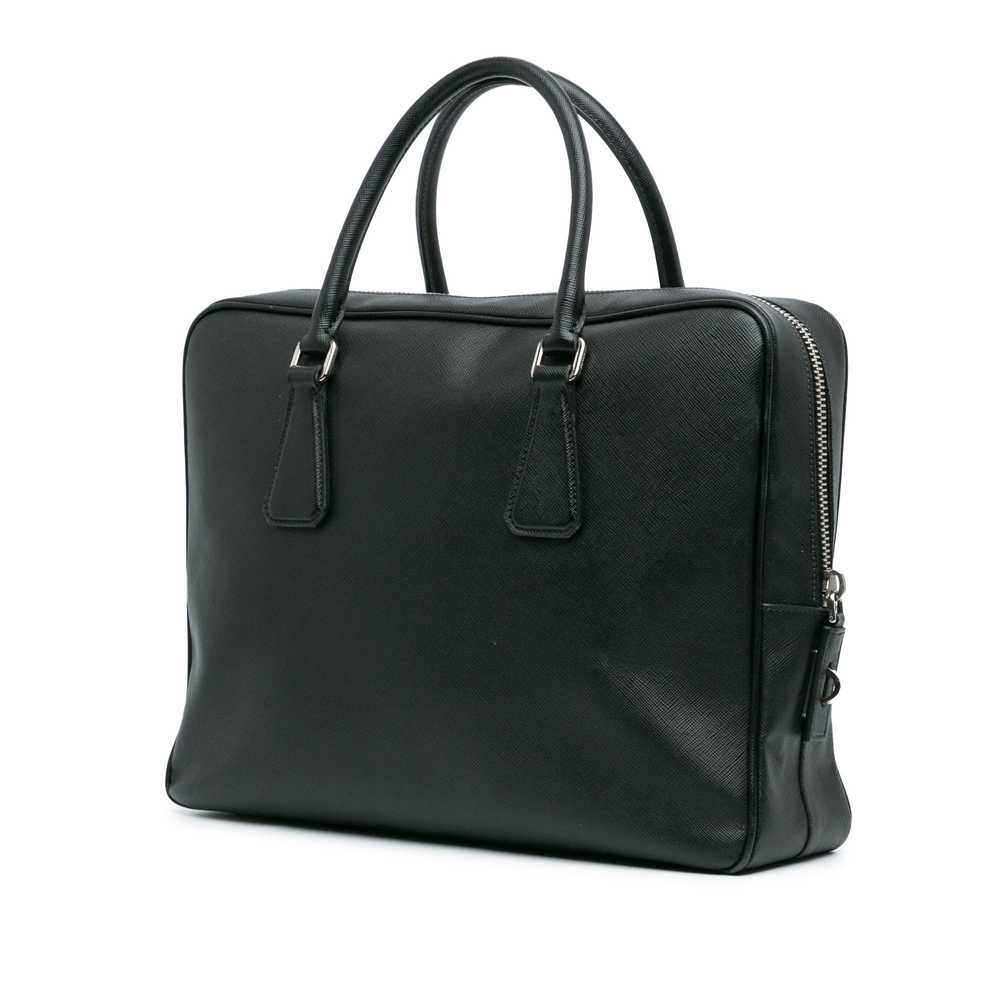 Black Prada Saffiano Business Bag - image 2