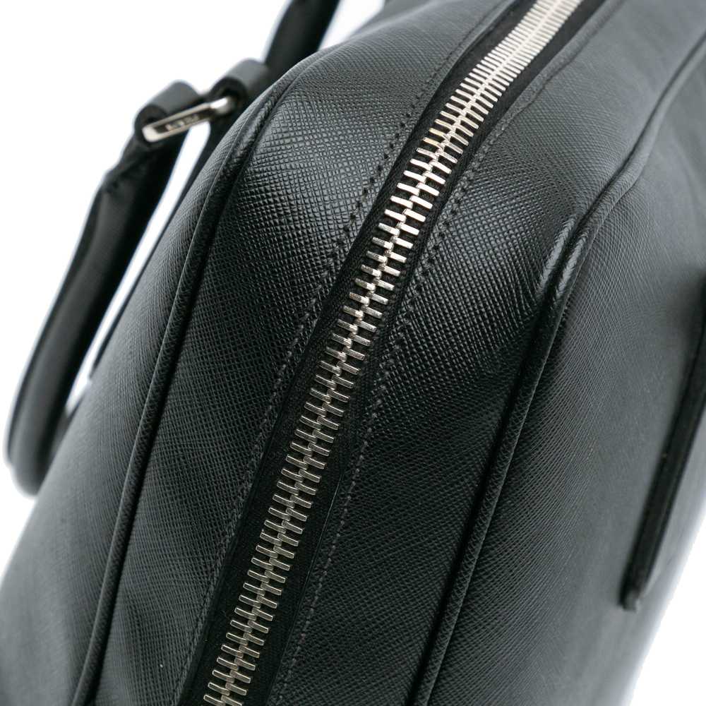 Black Prada Saffiano Business Bag - image 6