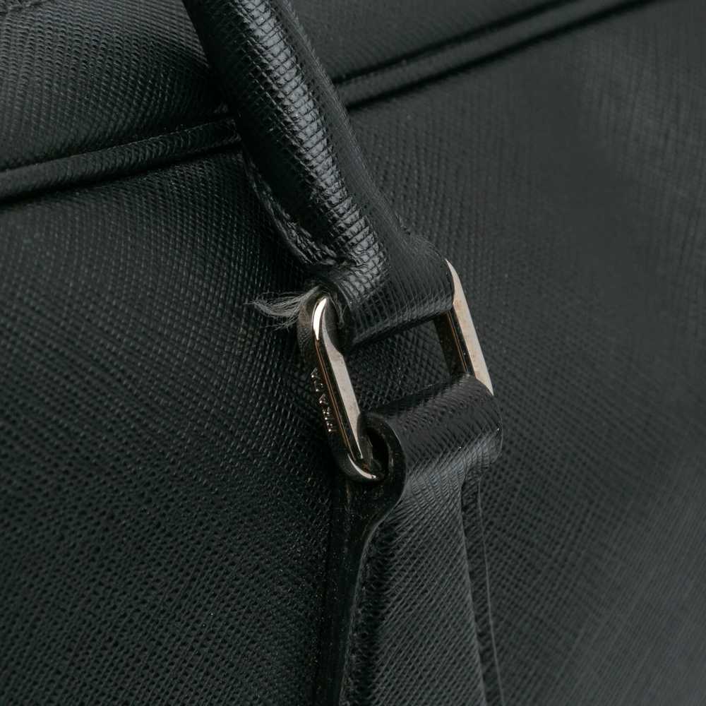 Black Prada Saffiano Business Bag - image 7