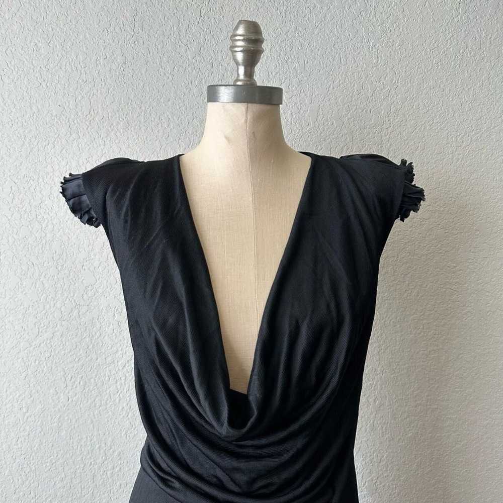 ROBERT RODRIGUEZ Black Sleeveless V-neck Dress Sh… - image 2