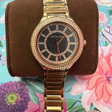 Vintage Michael Kors Rose Gold Kerry Watch