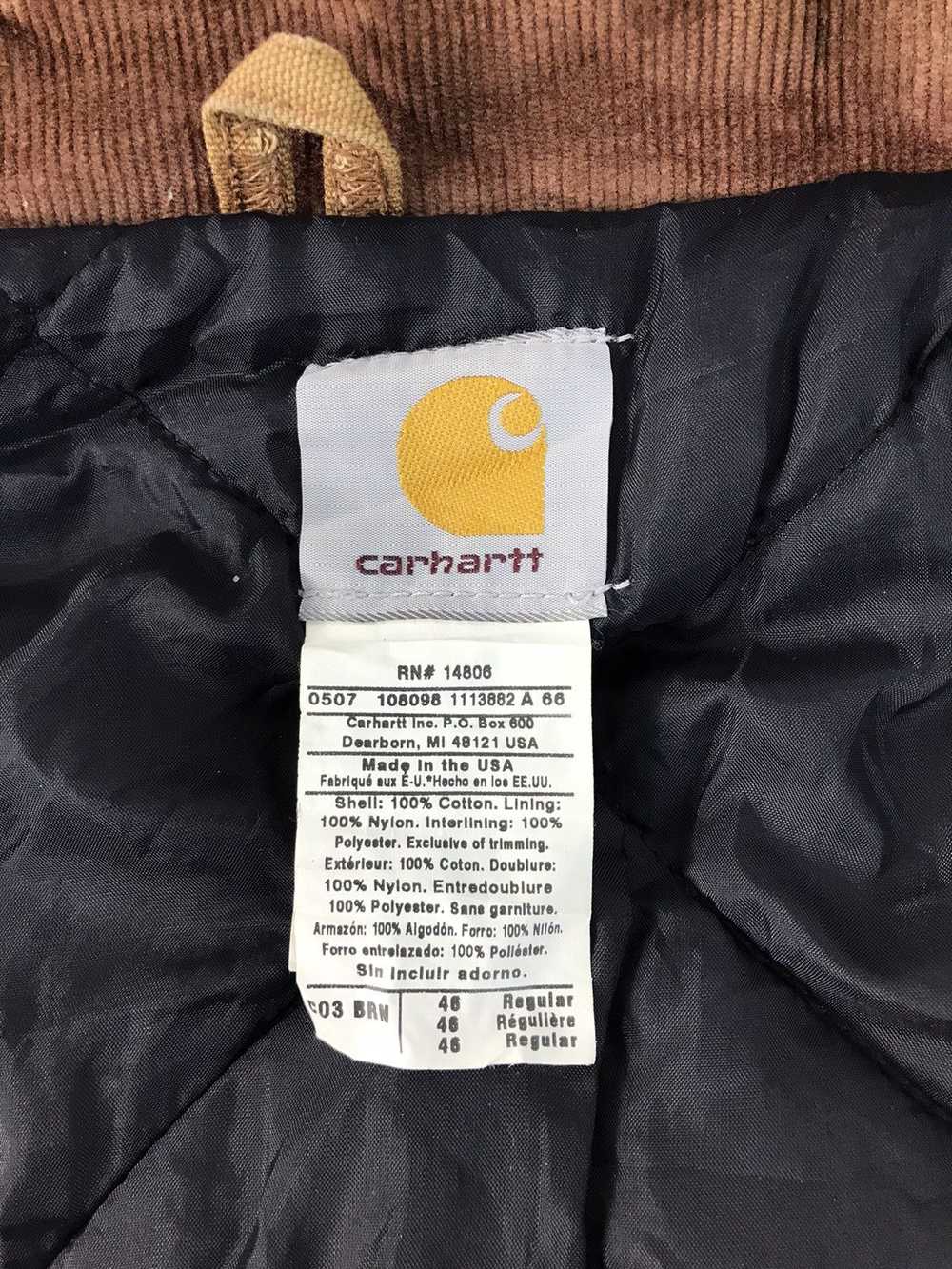 Carhartt × Made In Usa × Workers Vintage Carhartt… - image 6