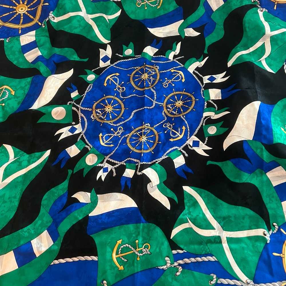 Diane Freis Silk Scarf - image 2