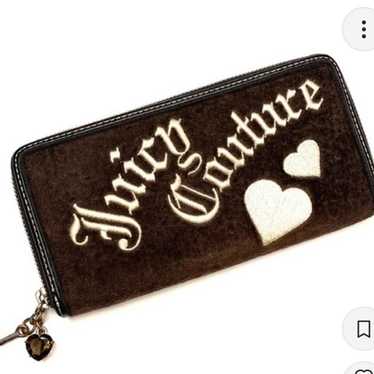 Juicy Couture velour wallet!