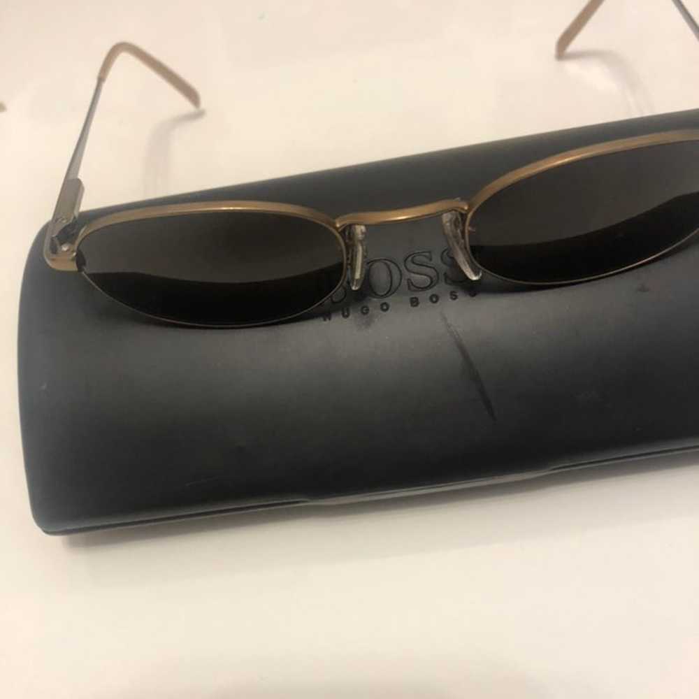 vintage oval hugo boss sunglasses - image 3