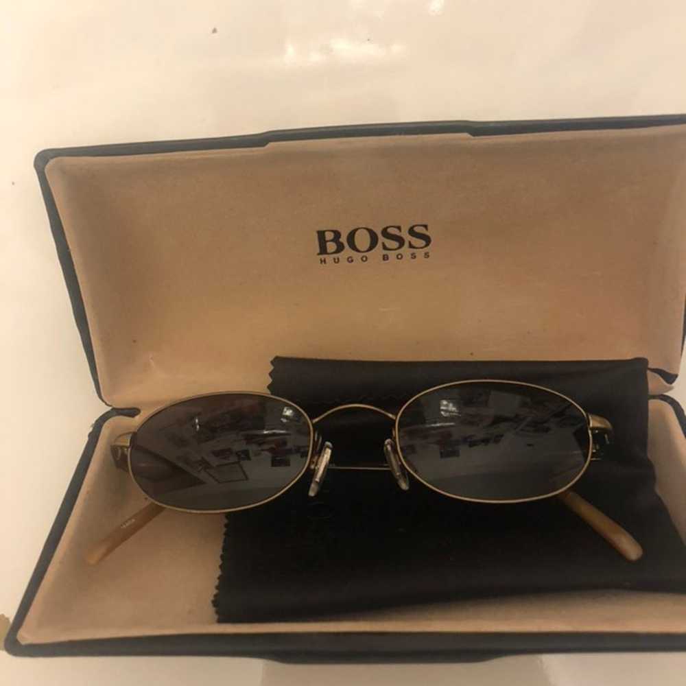 vintage oval hugo boss sunglasses - image 5