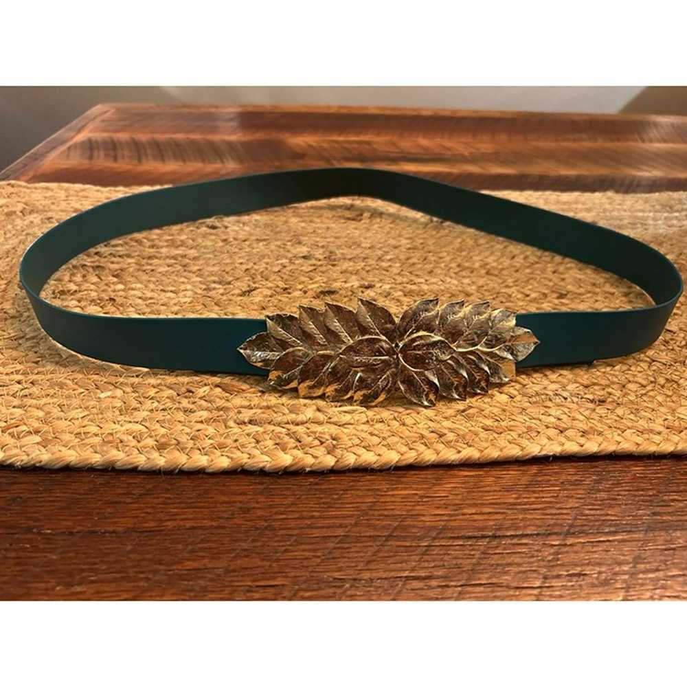 Mimi D N 1976 Vintage Belt Set....Green belt with… - image 1