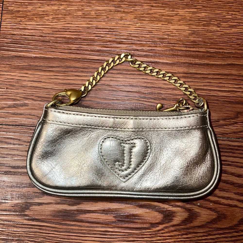 Y2K Vintage 2005 Juicy Couture Metallic Gold Micr… - image 3