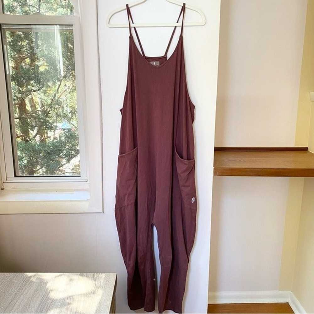 New Free People Movement Hot Shot Onesie in Pomeg… - image 2