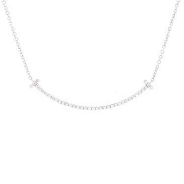 Tiffany T Smile Pendant Necklace