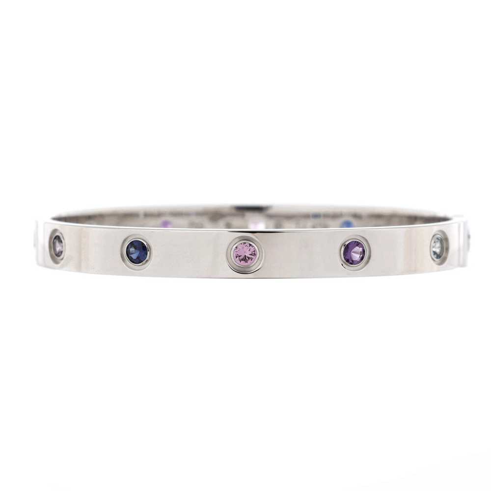 Cartier Love 10 Stone Bracelet - image 1