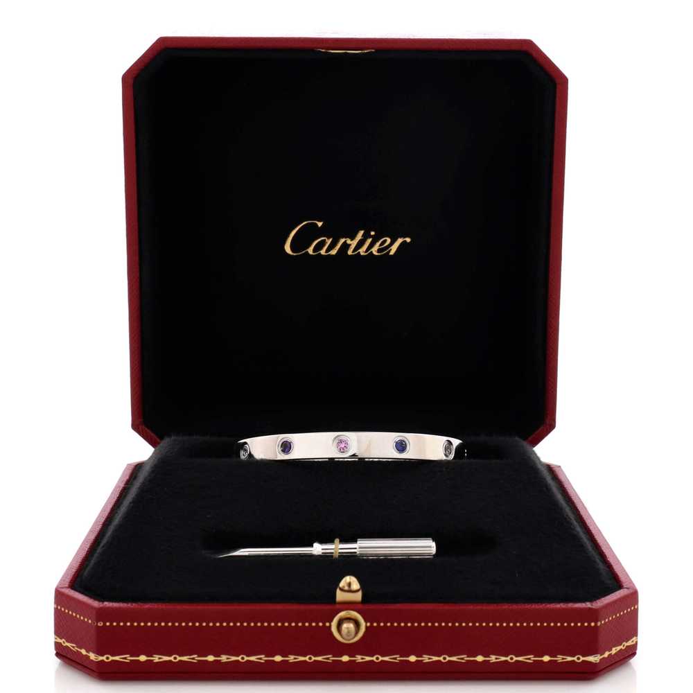 Cartier Love 10 Stone Bracelet - image 2