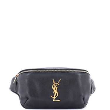 Saint Laurent Classic Monogram Belt Bag Leather