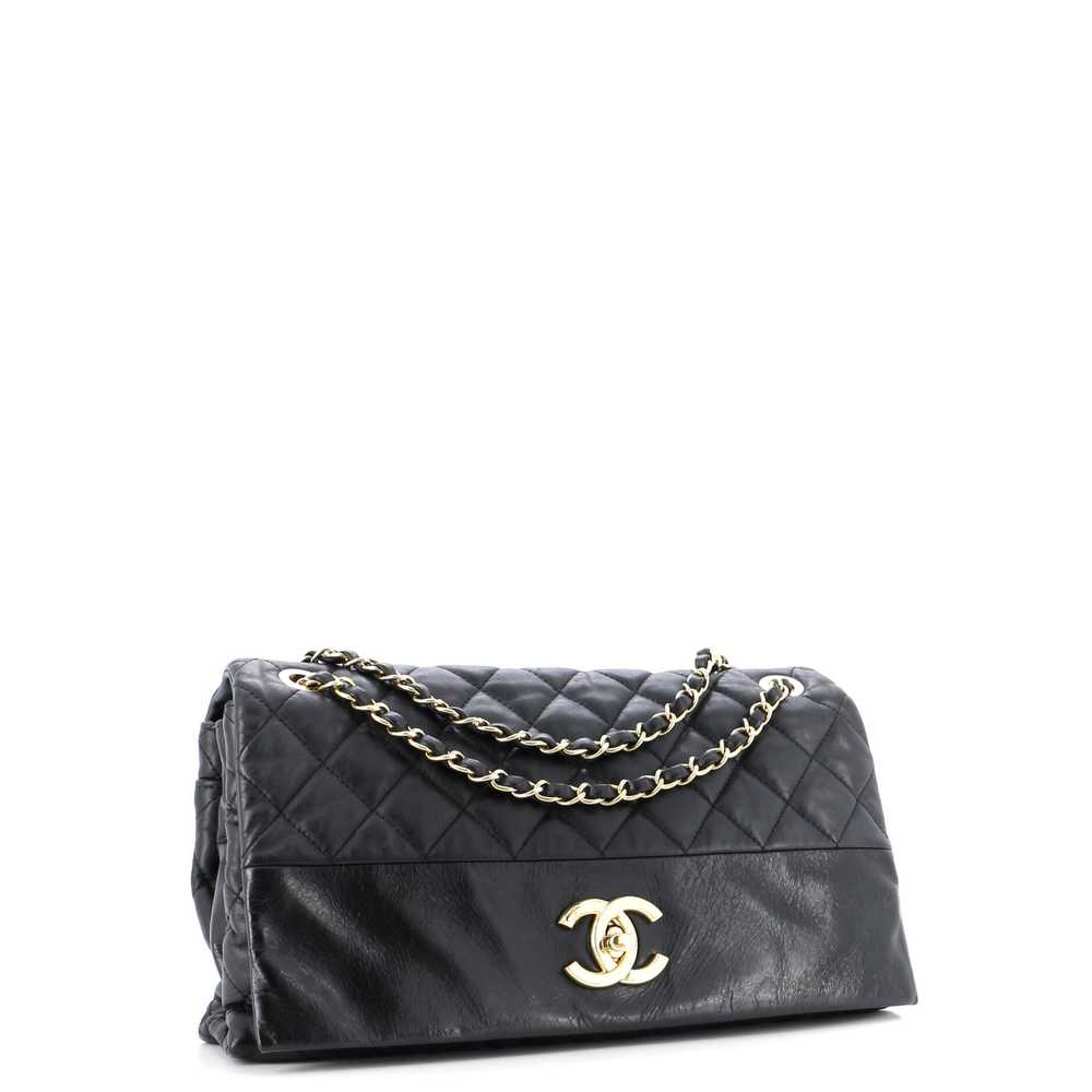 CHANEL Soft Elegance Flap Bag Quilted Distressed … - image 3