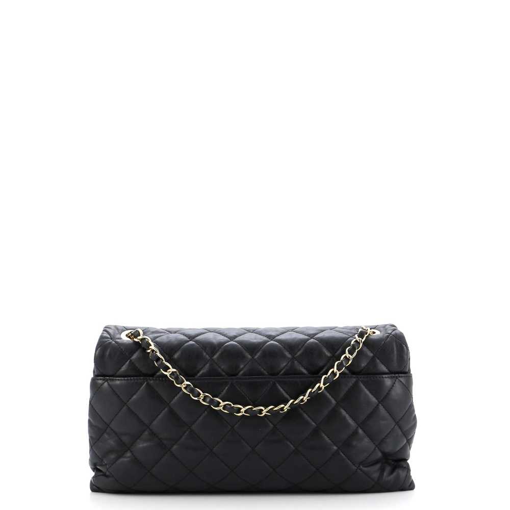 CHANEL Soft Elegance Flap Bag Quilted Distressed … - image 5