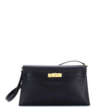 Hermes Kelly Elan Shoulder Bag Chevre Chamkila - image 1