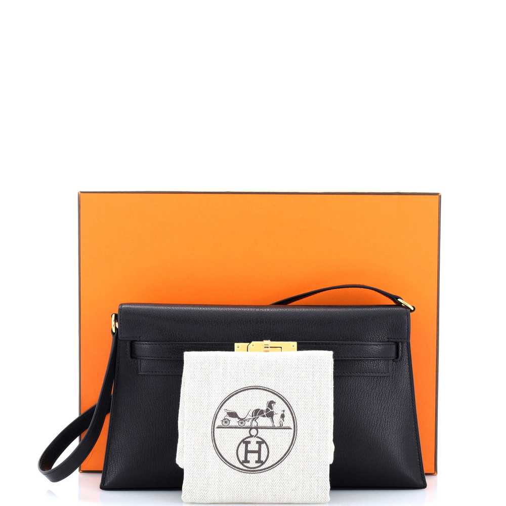 Hermes Kelly Elan Shoulder Bag Chevre Chamkila - image 2