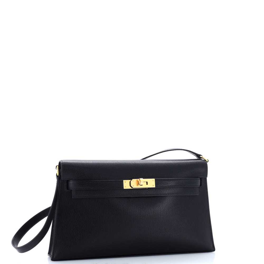 Hermes Kelly Elan Shoulder Bag Chevre Chamkila - image 3