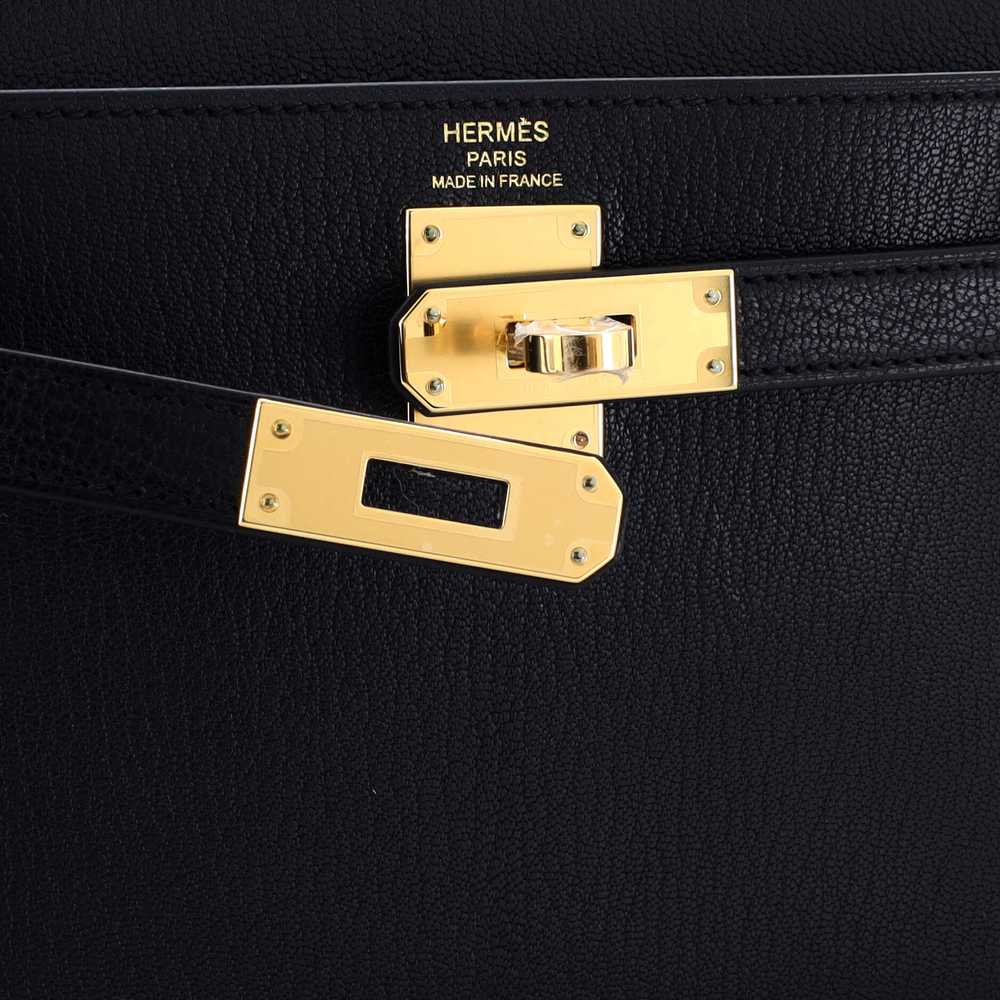 Hermes Kelly Elan Shoulder Bag Chevre Chamkila - image 7