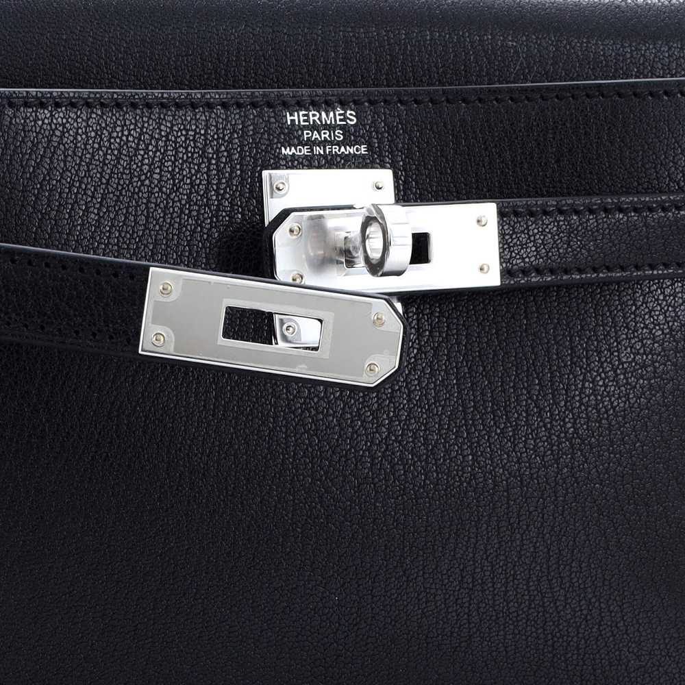 Hermes Kelly Elan Shoulder Bag Chevre Chamkila - image 7