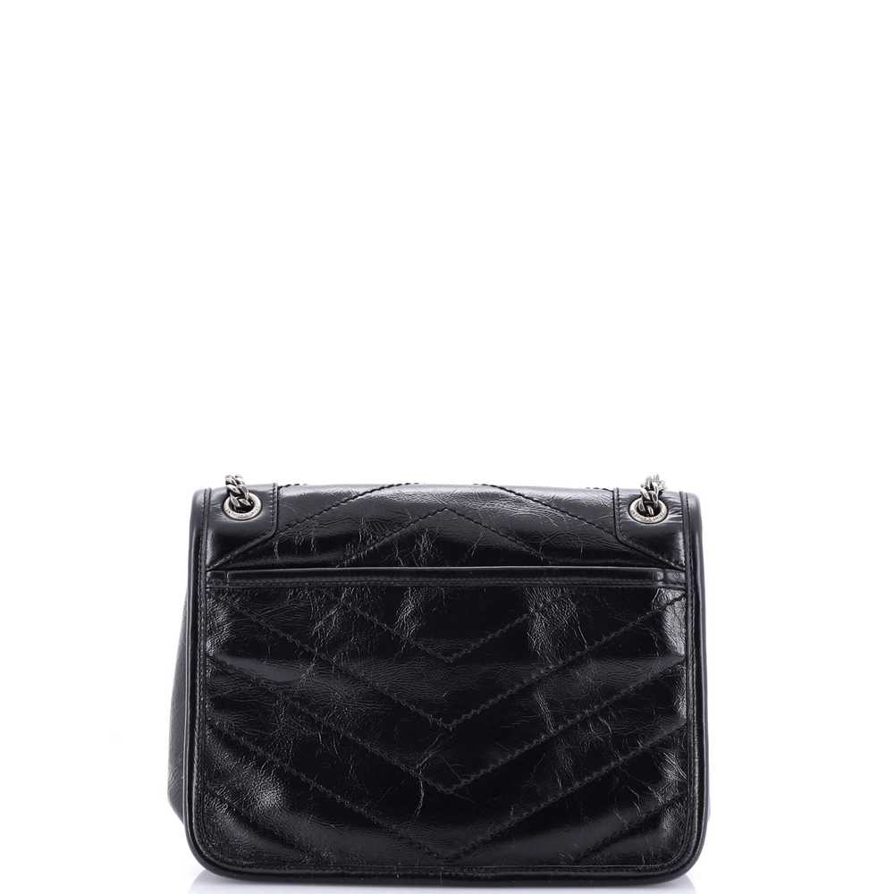 Saint Laurent Niki Chain Flap Bag Matelasse Chevr… - image 3