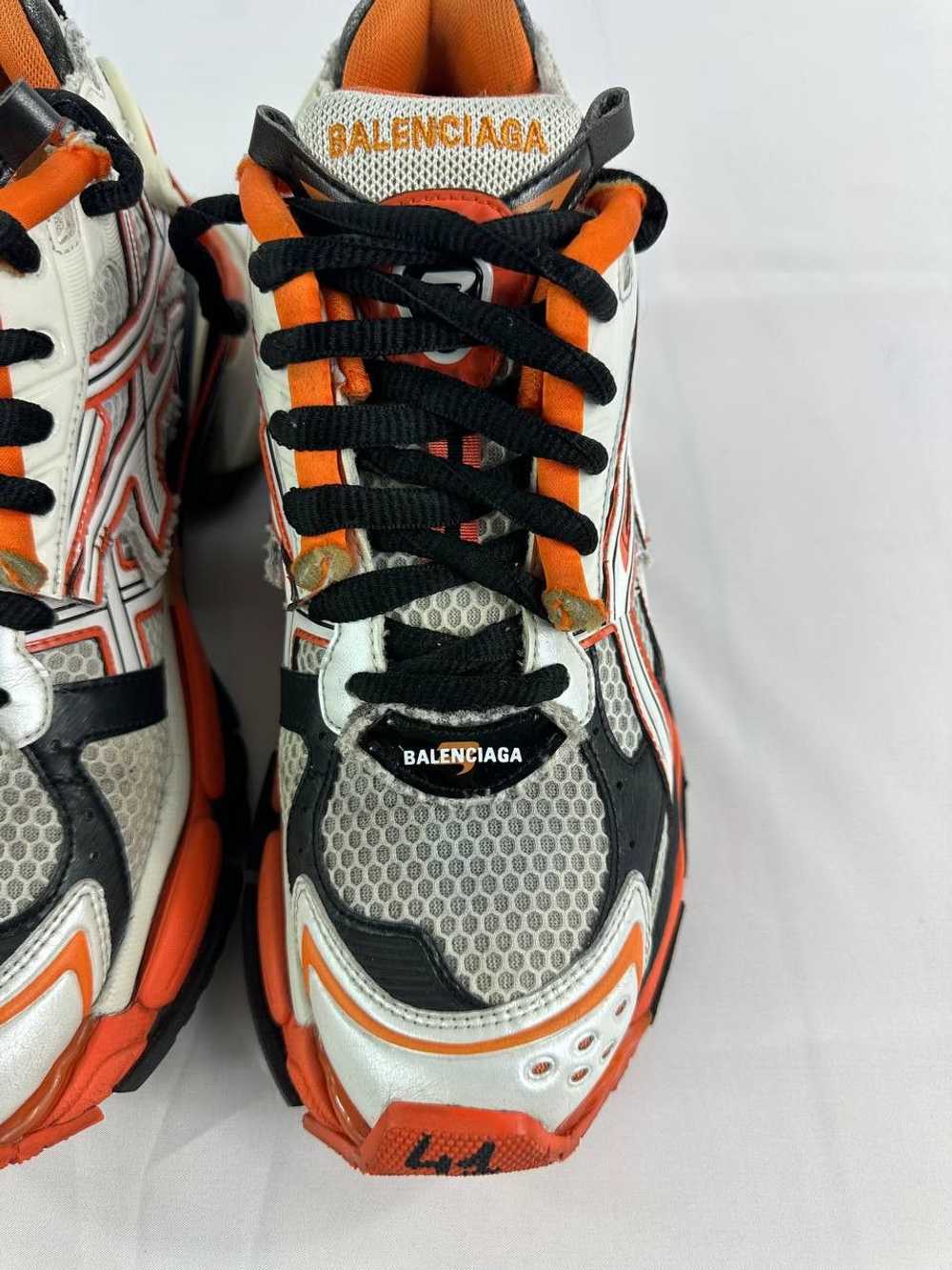 Balenciaga Balenciaga Runner Sneakers White Orange - image 7