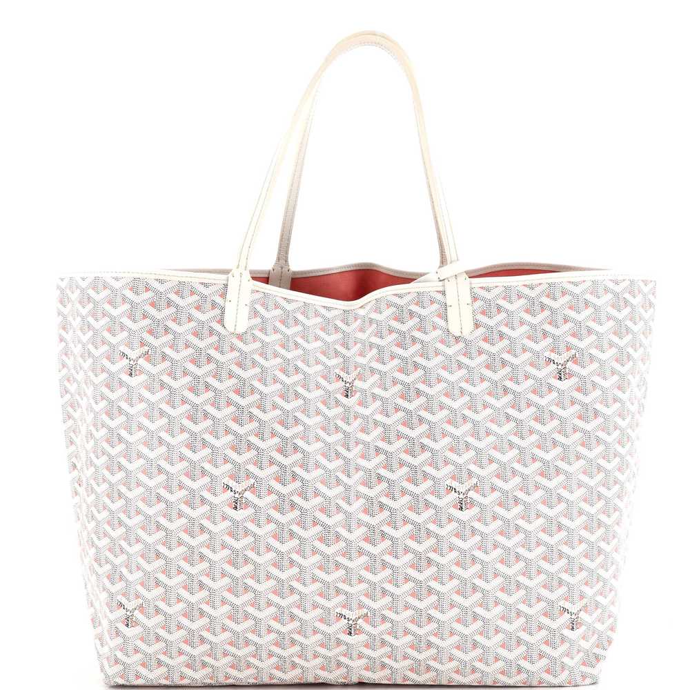 GOYARD Saint Louis Tote Claire Voie Coated Canvas… - image 1