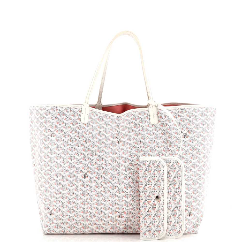 GOYARD Saint Louis Tote Claire Voie Coated Canvas… - image 3