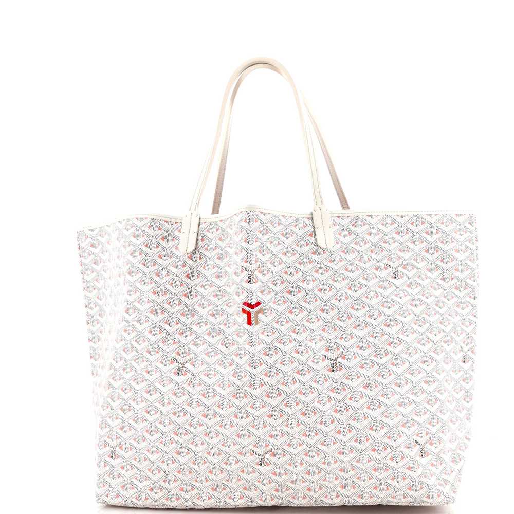 GOYARD Saint Louis Tote Claire Voie Coated Canvas… - image 7