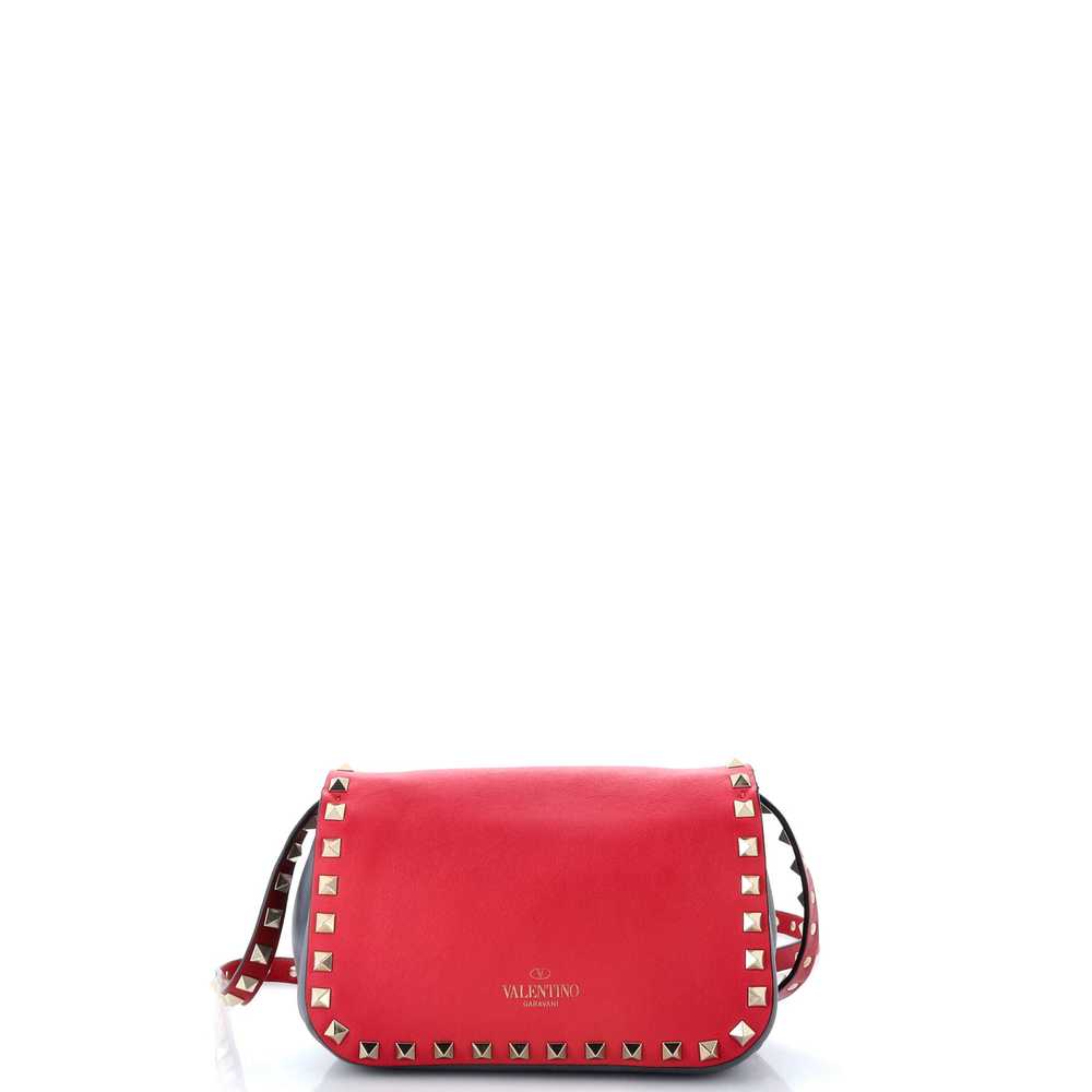 VALENTINO GARAVANI Rockstud Flip Lock Flap Bag Le… - image 3