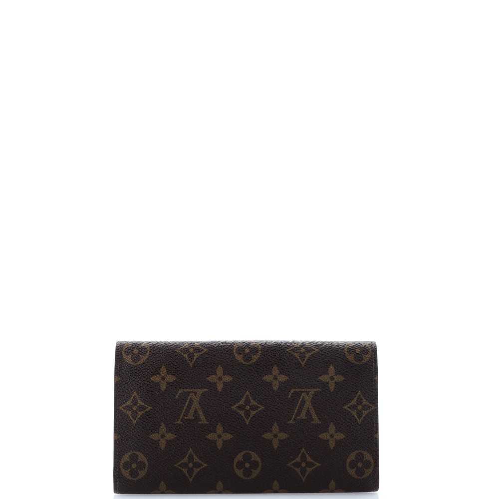 Louis Vuitton Vintage Sarah Wallet Monogram Canvas - image 3