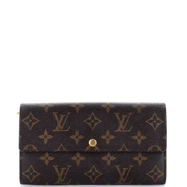 Louis Vuitton Vintage Sarah Wallet Monogram Canvas