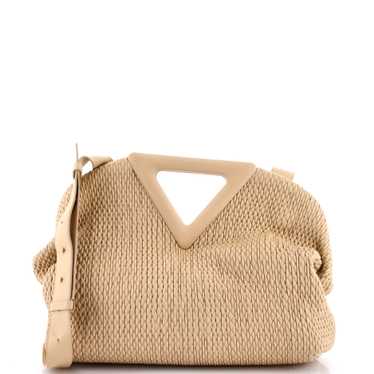 Bottega Veneta Point Shoulder Bag Leather Medium