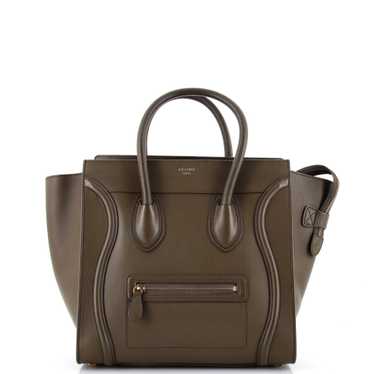 CELINE Luggage Bag Smooth Leather Mini