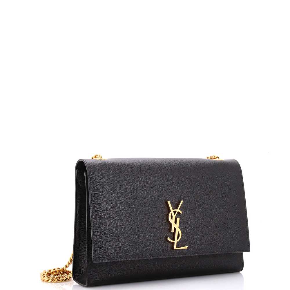 Saint Laurent Classic Monogram Crossbody Bag Grai… - image 2