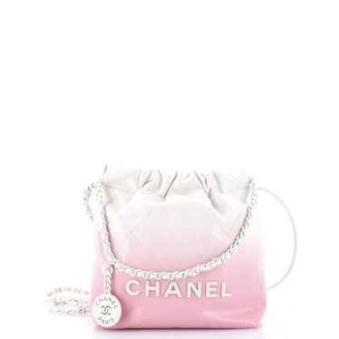 CHANEL 22 Chain Hobo Quilted Calfskin Mini