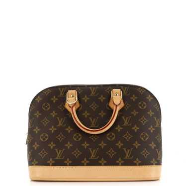 Louis Vuitton Vintage Alma Handbag Monogram Canvas