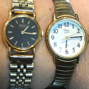 Seiko and Timex Ladies Watches - image 1