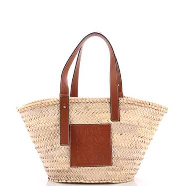 LOEWE Basket Tote Raffia Medium