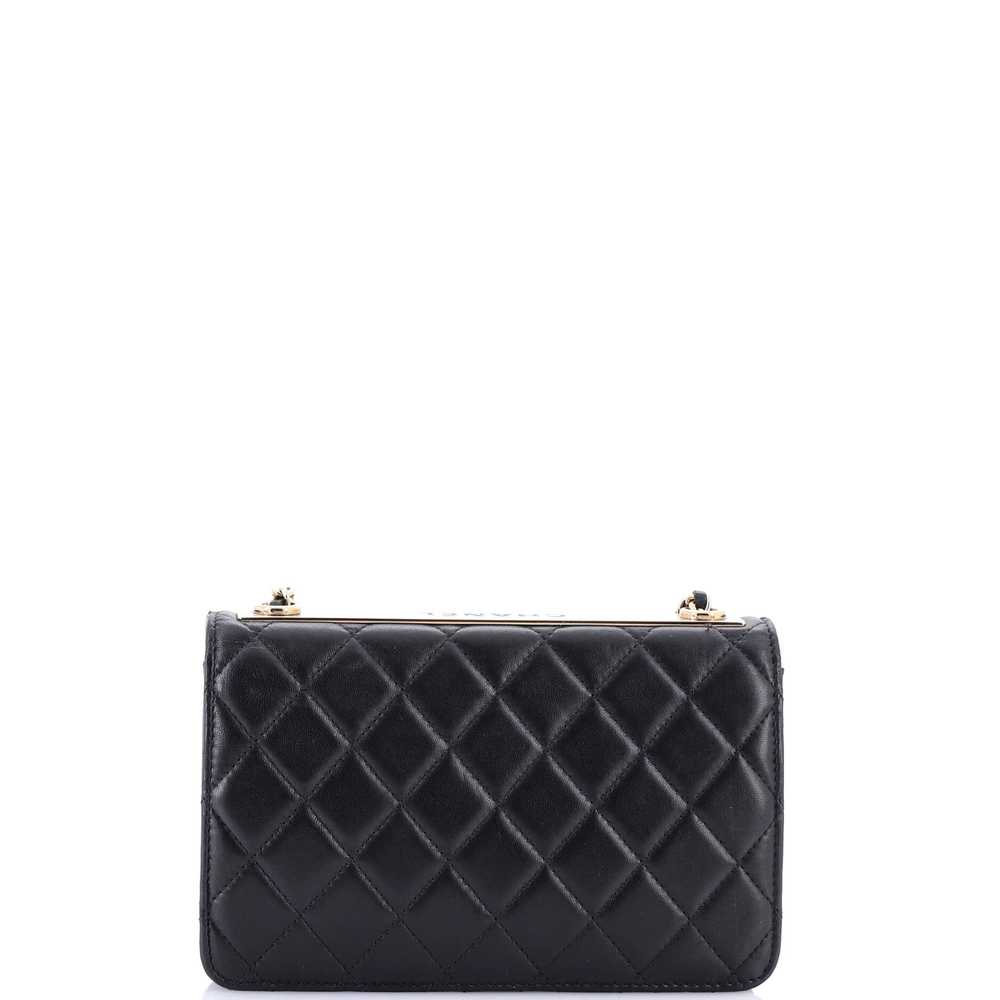 CHANEL Trendy CC Wallet on Chain NM Quilted Lambs… - image 4