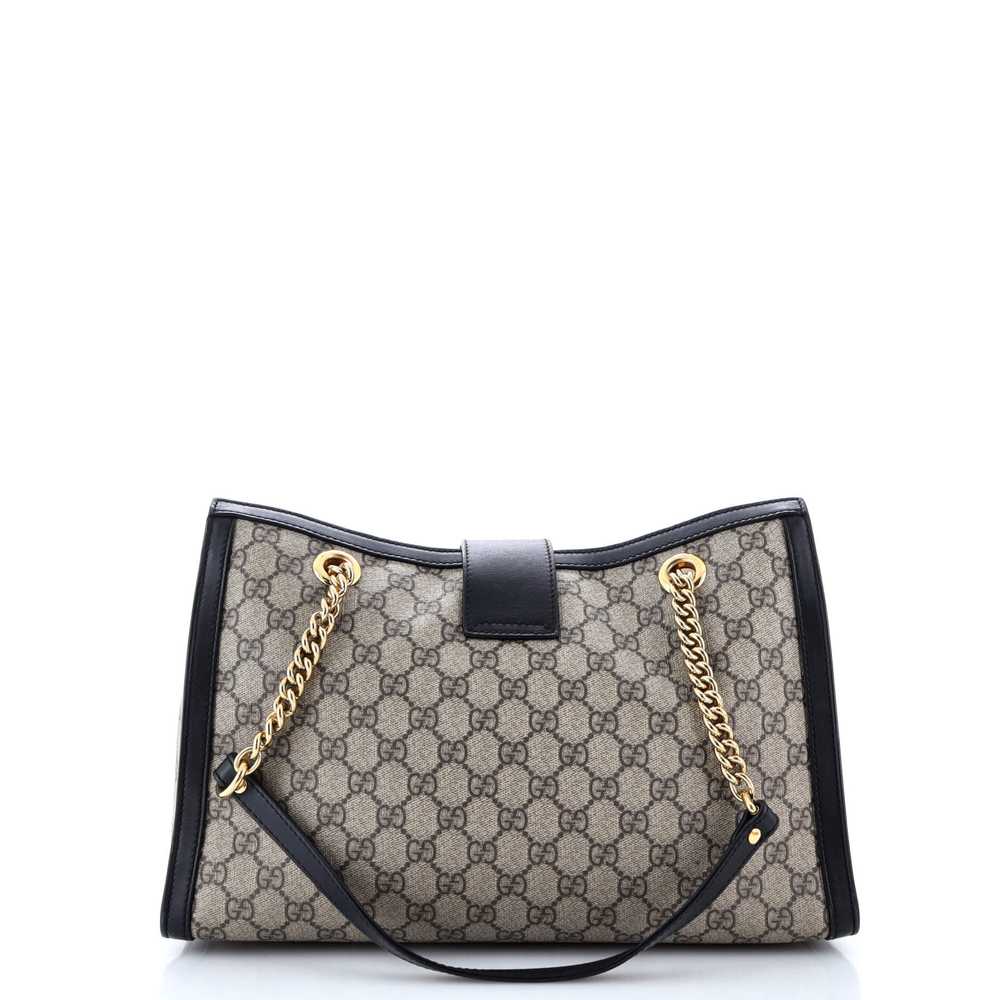 GUCCI Padlock Chain Tote GG Coated Canvas Medium - image 3