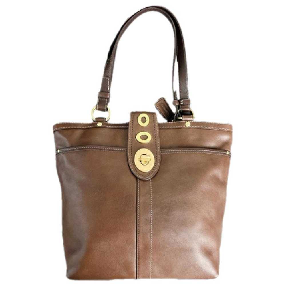 Coach CITY ZIP TOTE leather tote - image 1