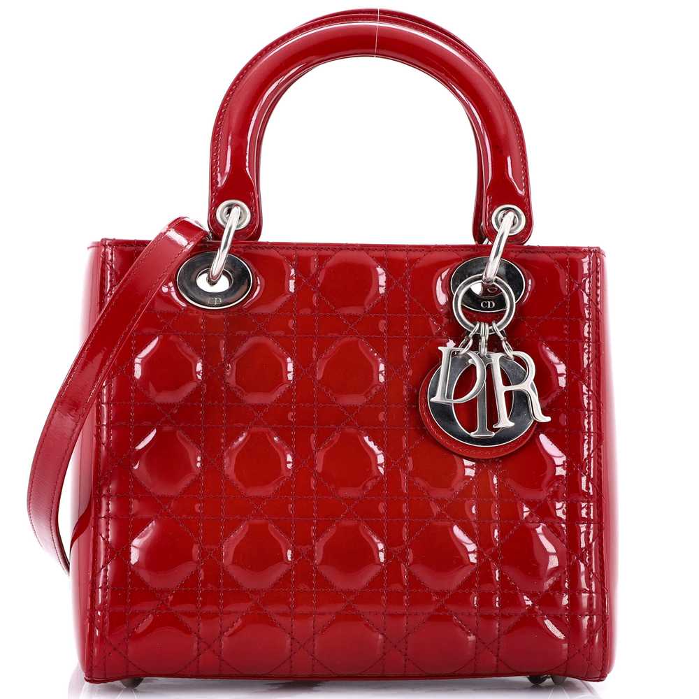 Christian Dior Vintage Lady Dior Bag Cannage Quil… - image 1