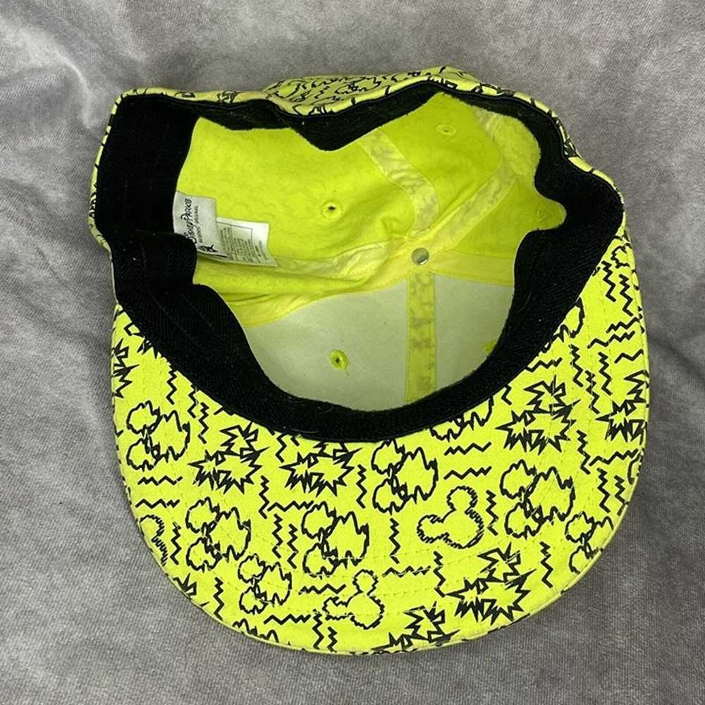 Vintage Walt Disney Parks Exclusive Neon Yellow E… - image 4